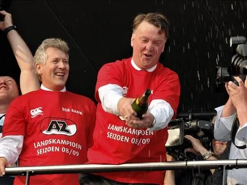 Louis van Gaal và chức vô địch Hà Lan với AZ Alkmaar