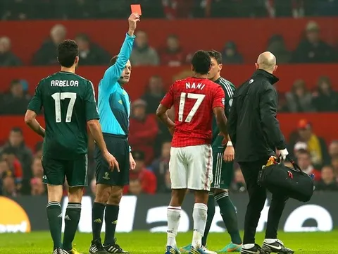 Nani ăn thẻ đỏ oan nghiệt trước Real Madrid, Sir Alex và Mourinho đã nói gì?