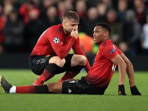 Luke Shaw và cuộc đào thải được dự báo trước của Anthony Martial