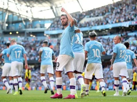 Man City khiến Arsenal, Man Utd xấu hổ sau màn hủy diệt Watford