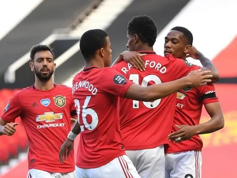 Man Utd bắt đầu vào guồng: Tinh hoa đến từ 'bộ tứ nguyên tử'