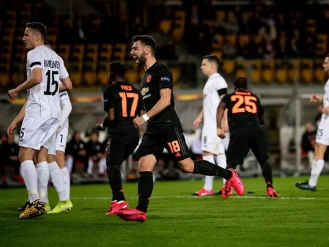 Man Utd và 5 con số ấn tượng sau màn 'đè bẹp' LASK trên sân khách