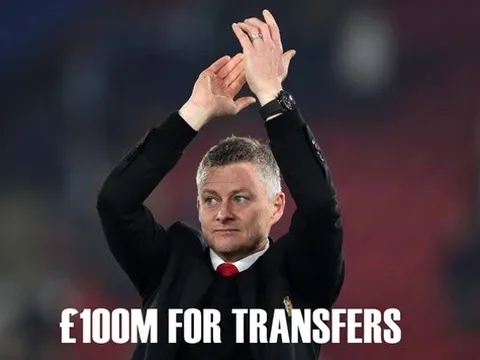 Man Utd và Solskjaer có thể làm gì với 100 triệu bảng?