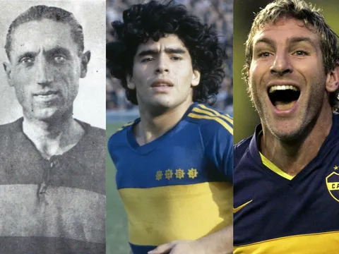 Maradona, Palermo và những cầu thủ huyền thoại chơi cho Boca Juniors