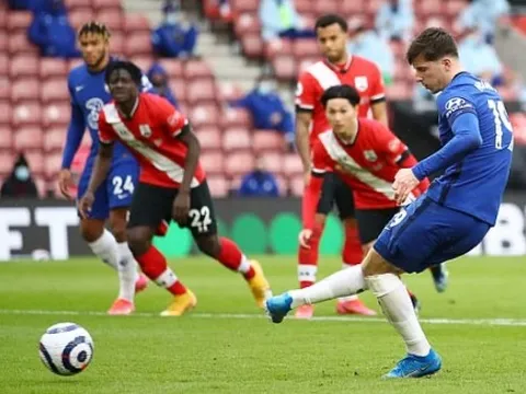 Mason Mount tỏa sáng, Chelsea "thoát chết" trước Southampton