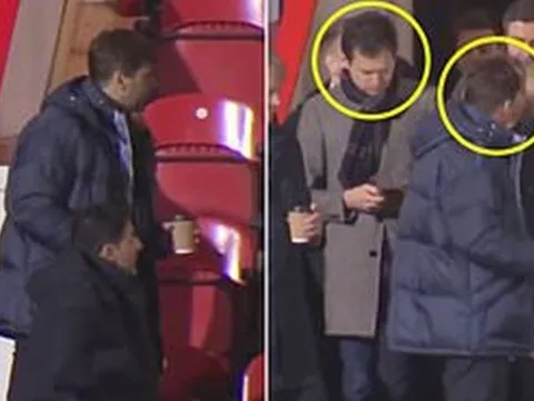 CHOÁNG! Lộ sự thật vụ Pochettino gặp cố vấn Man Utd trên khán đài