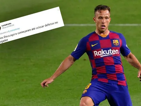 Mẹ Arthur điên tiết, công khai chỉ trích HLV Barca trên MXH