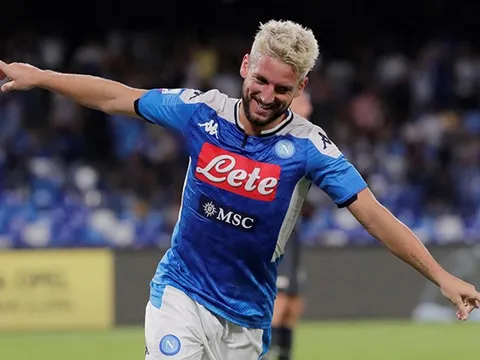 Mertens lập cú đúp, Napoli thắng dễ chờ đại chiến với Liverpool