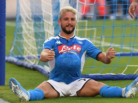 Bị vợ 'chửi', Mertens lên tiếng về pha ăn mừng ở trận gặp Sampdoria