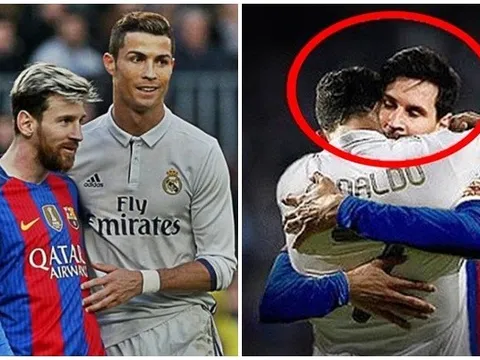 Messi, anh đang nhớ Ronaldo à?