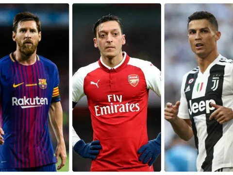 Messi hay Ronaldo? Mesut Ozil có câu trả lời