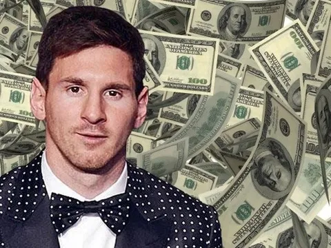 Messi kiếm được bao nhiêu tiền từ bản quyền hình ảnh