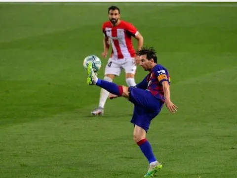 Messi mừng sinh nhật bằng dấu mốc đẹp