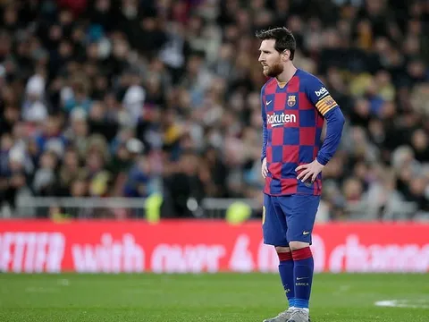Messi thất thần nhìn Real Madrid chễm chệ trên đỉnh La Liga