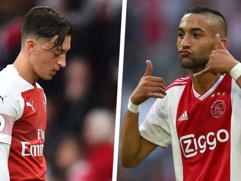 Giám đốc Ajax: "Tôi nói Arsenal bán Ozil và mua cậu ấy với giá 1 nửa"