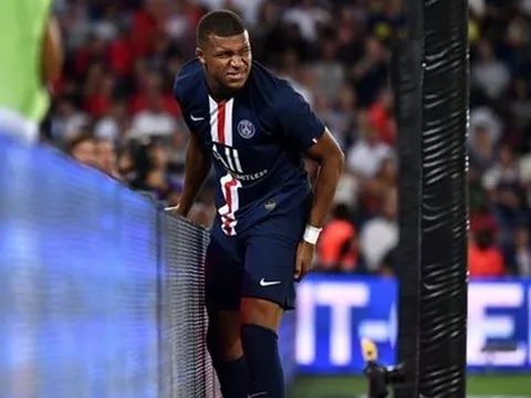 Kylian Mbappe tái phát chấn thương sau trận đấu với Galatasaray