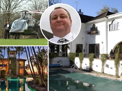 Mike Ashley: Ông chủ giàu kếch xù, có lối sống đầy xa hoa của Newcastle