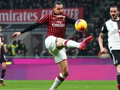 Hòa Juventus cay đắng, AC Milan gặp tổn thất lớn với Ibrahimovic