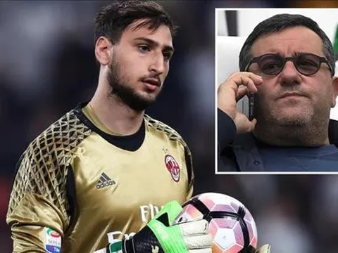 Mino Raiola tiếp tục lộng quyền, quyết mang Donnarumma rời Milan