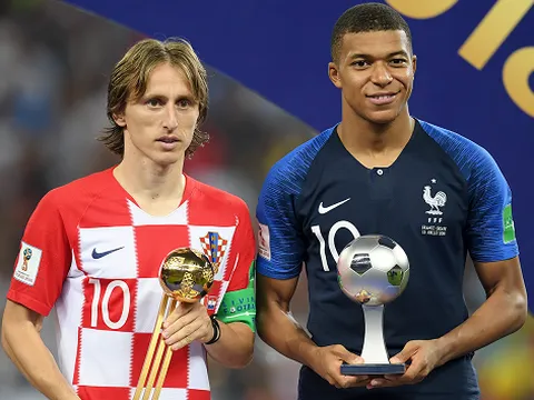 Modric: 'Đó là điều Mbappe cần làm để có thể thống trị thế giới bóng đá'