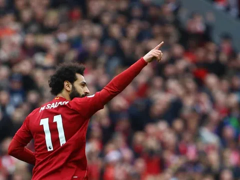 Mohamed Salah thiết lập cột mốc khủng ở Liverpool