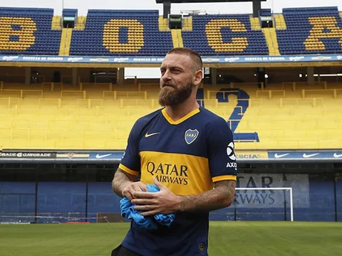 Mới đến Boca Juniors, De Rossi đã khiến fan trầm trồ