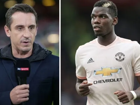 Neville bày tỏ: "Nếu Pogba muốn đi, hãy bán cậu ta"