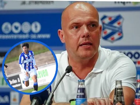 Ngó lơ Đoàn Văn Hậu, HLV SC Heerenveen bật mí đội hình ra sân tại vòng 9