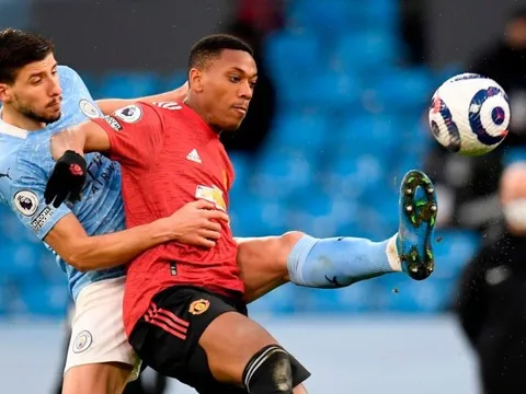 NHM Man United nói gì về Martial sau trận đấu với Man City?