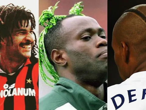 Những kiểu đầu 'dị' nhất của các cầu thủ bóng đá