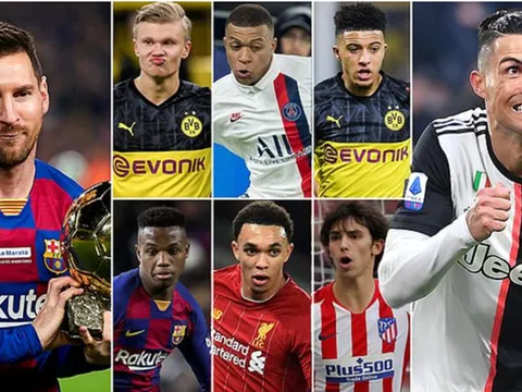 7 tài năng trẻ đủ sức hạ bệ CR7-M10 ở thì tương lai