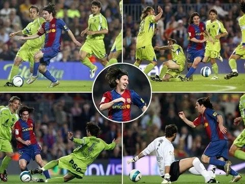 Những siêu phẩm solo mãn nhãn trong sự nghiệp của Messi