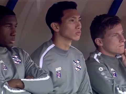 Đoàn Văn Hậu tiếp tục dự bị trong ngày Heerenveen thắng đậm VVV-Venlo