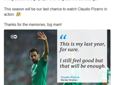 NÓNG! Một "tượng đài" tại Bundesliga tuyên bố treo giày