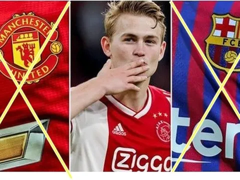 NÓNG: De Ligt chốt tương lai, Man Utd, Barca ‘rớt đài’