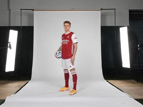 Choáng với mức thù lao khủng của Odegaard tại Arsenal