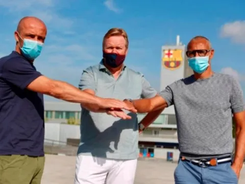 CHÍNH THỨC: Koeman trình làng hai trợ lý, BHL Barca hoàn thiện