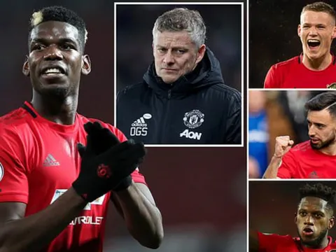 Ole và những sơ đồ kết hợp cả Pogba lẫn Fernandes