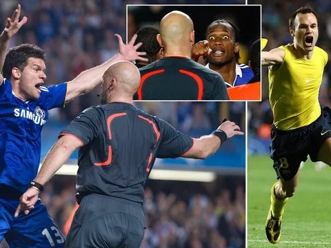 Ngày này năm xưa: Chelsea tức tưởi mất vé chung kết C1 vì trọng tài