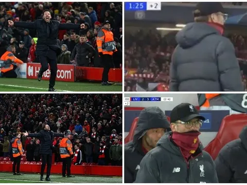 Morata vừa ghi bàn, Simeone điên cuồng làm 1 điều, Klopp đứng hình