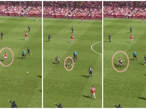 Các tân binh Arsenal đồng loạt biến cầu thủ Burnley thành trò hề