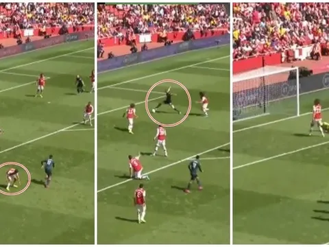 'Tình huống phòng ngự kinh khủng của Arsenal'