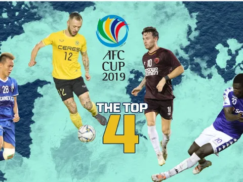 Pape Omar, Văn Vũ lọt top 4 cầu thủ xuất sắc Bán kết lượt đi AFC Cup