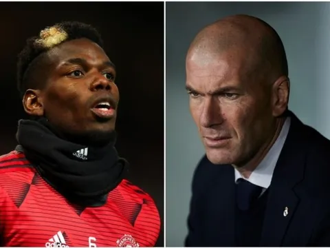 "Gạt phăng" Pogba, Zidane ủng hộ Real chiêu mộ "tiền vệ vạn người mê"