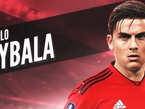 Dybala không thể đến MU vì bản quyền hình ảnh