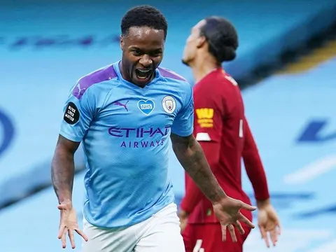 Phá lưới Liverpool, Sterling đi hơn 60 mét, làm 1 điều với Henderson sau trận