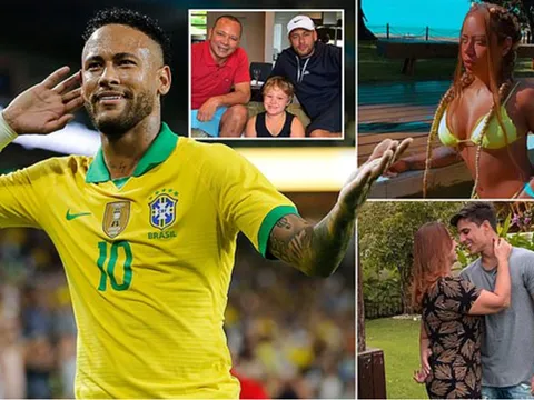 Neymar và một gia đình nhiều "màu sắc"