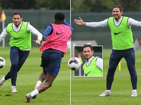 Phô diễn kỹ năng, Lampard khiến các học trò ở Chelsea lác mắt