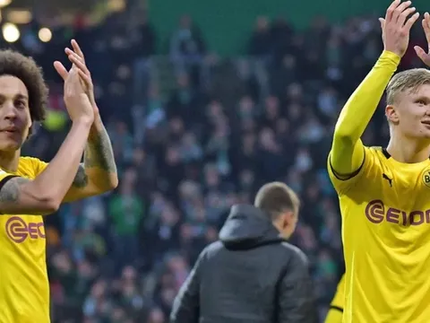 Phong độ quá kinh khủng, Haaland tiếp tục được đồng đội ca ngợi