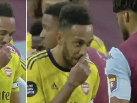 SỐC! Aubameyang "tấu hài" khiến Arsenal nhận trận thua đau